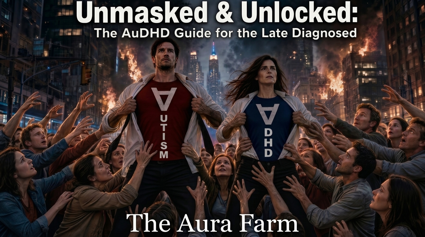 Unmasked & Unlocked: The AuDHD Guide for the Late Diagnosed